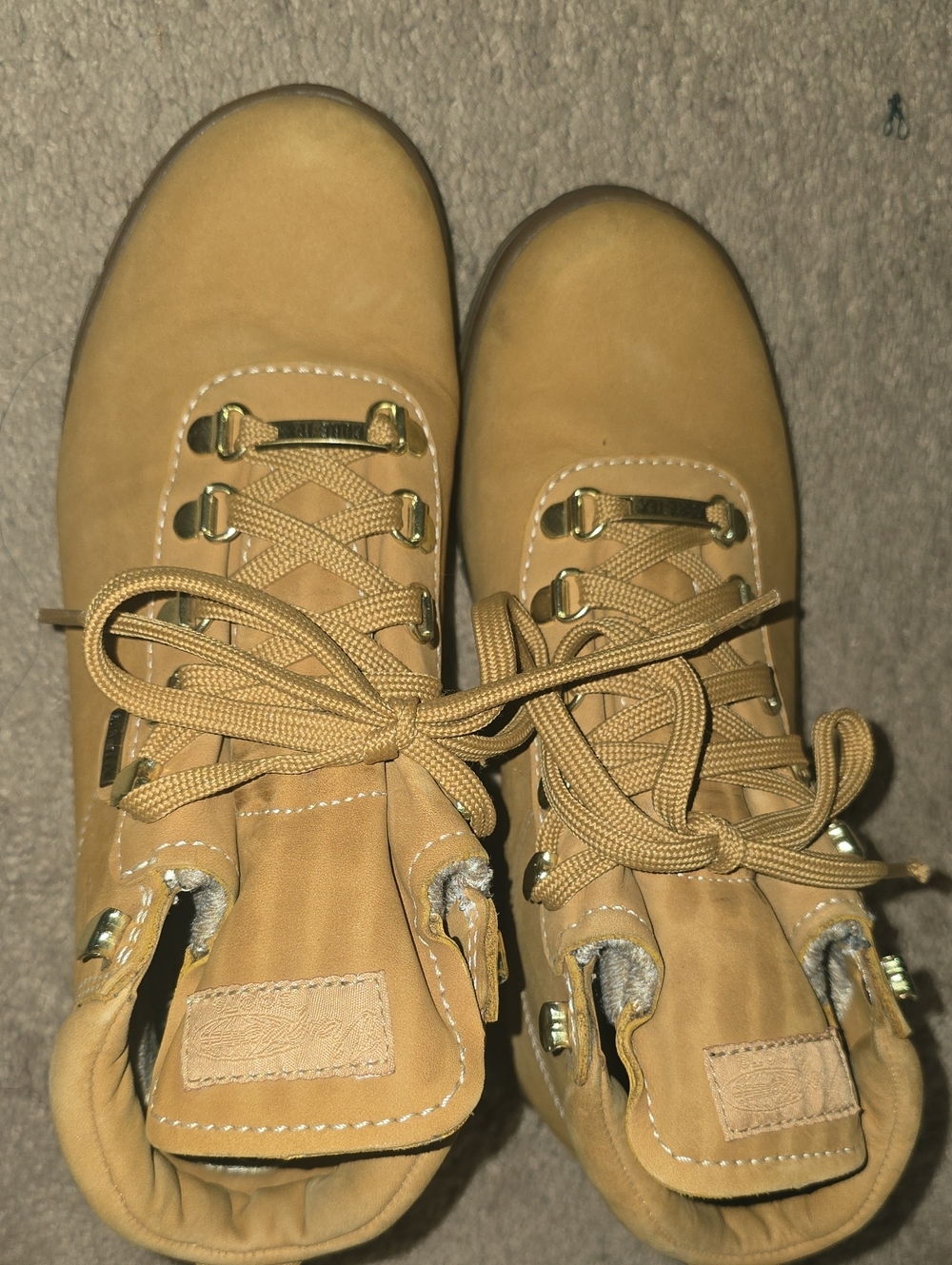 Big Kids' Tan VASQUE BOOTS  Outdoor Boots - Durable Comfort #2000'S VIBE
